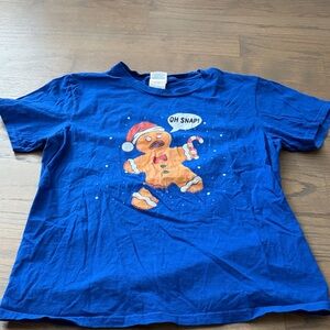 Boys size L Christmas tee